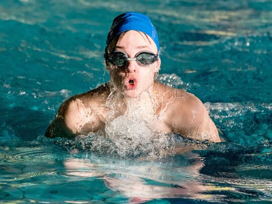 Cours de natation individuel à Rêvéo 
