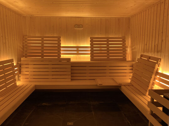Le sauna du centre aquatique Rêvéo
